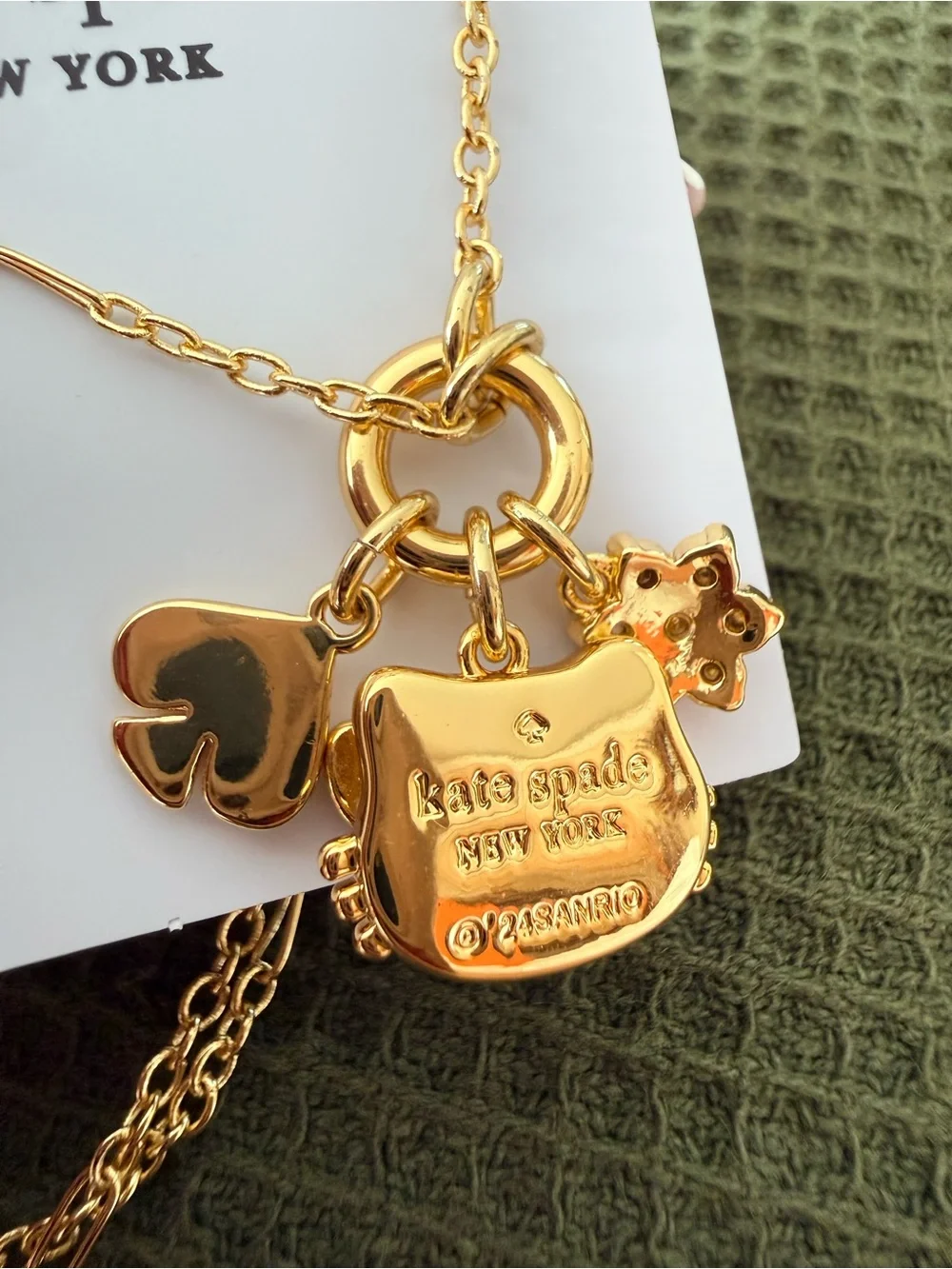 Hello Kitty X Kate Spade New York Charm Pendant